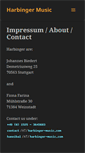 Mobile Screenshot of harbinger-music.com